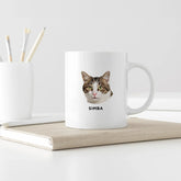Personalisierte Tasse "Best Cat Mom Ever"