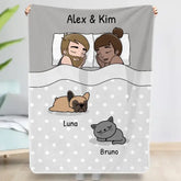 Kuschelzeit mit Fellnasen - Individuelle Decke