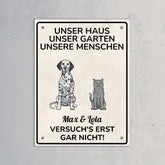 Mein Haus, mein Garten - Individuelles Gartenschild