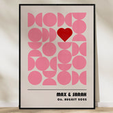 Personalisiertes Poster "Modern Love"
