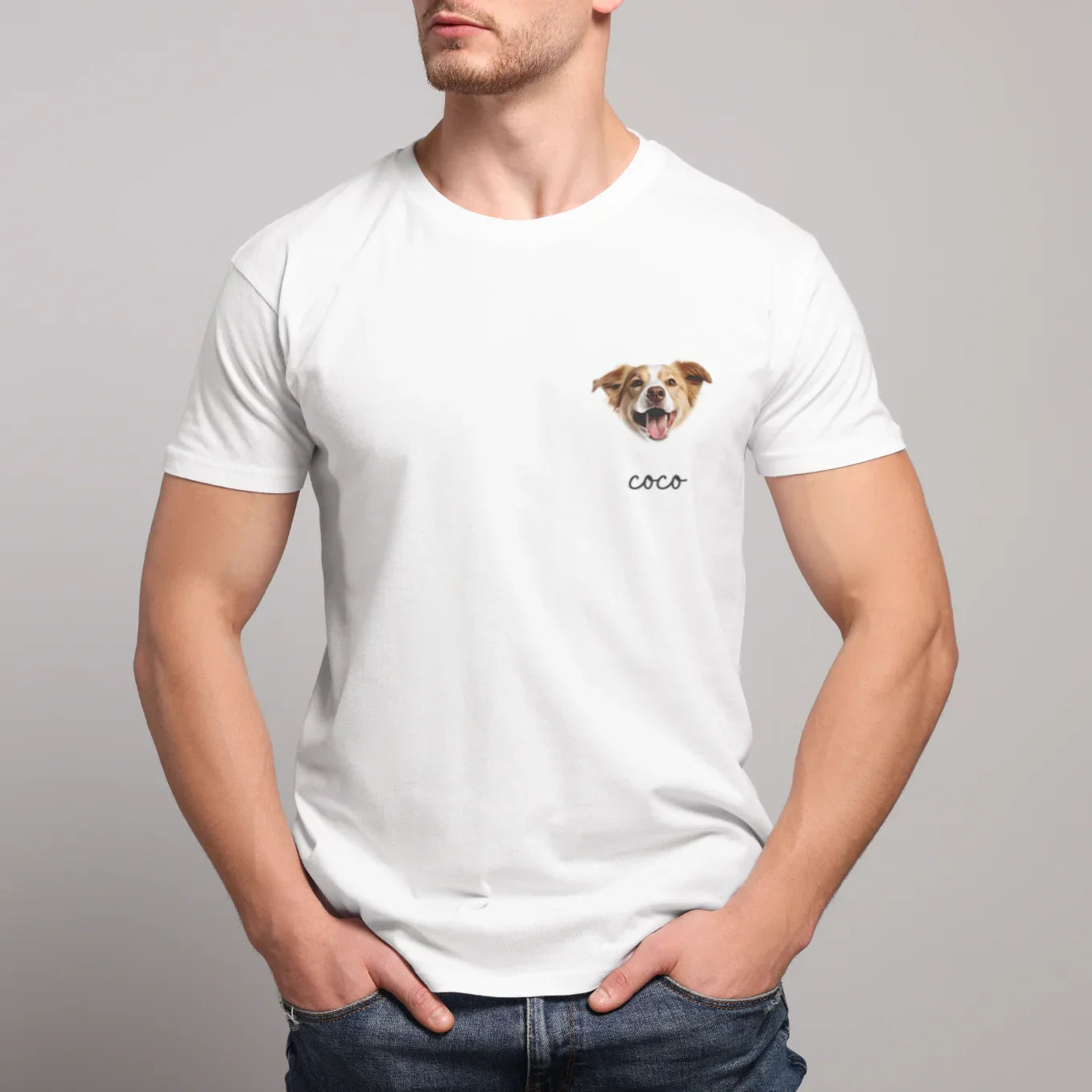 T-Shirt mit Haustier Foto