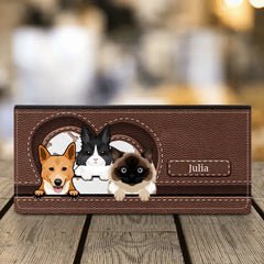 Lederoptik - Individuelles Portemonnaie