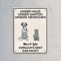 Mein Haus, mein Garten - Individuelles Gartenschild